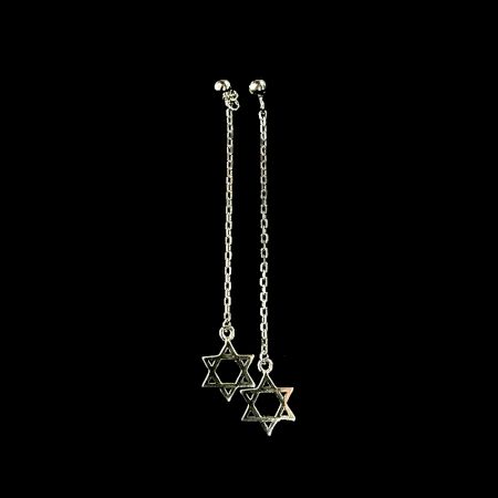 Dangling Star 925 Sterling Silver Earring